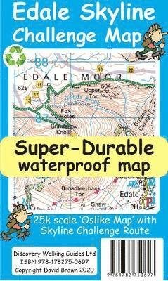 Edale Skyline Challenge Map - David Brawn - Bøger - Discovery Walking Guides Ltd - 9781782750697 - 14. januar 2020