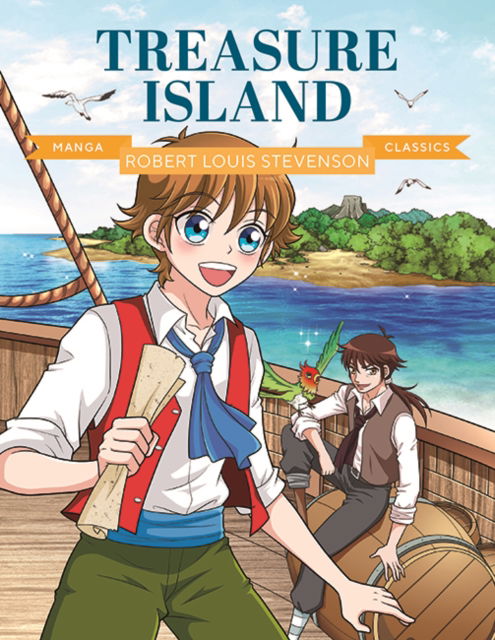 Cover for Robert Louis Stevenson · Manga Classics: Treasure Island - Manga Classics (Pocketbok) (2025)