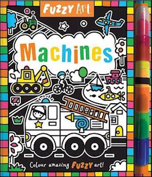 Cover for Melanie Hibbert · Fuzzy Art Machines - Fuzzy Art (Hardcover Book) (2023)