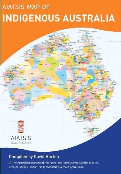 Cover for David Horton · A3 fold AIATSIS map Indigenous Australia (Map) (2016)