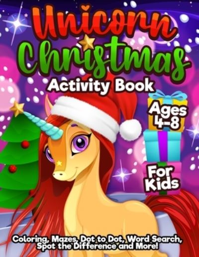 Cover for Harper Hall · Unicorn Xmas Activity Book (Paperback Book) (2020)