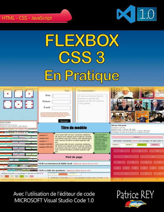 Cover for Rey · Flexbox CSS 3 en pratique (Book)