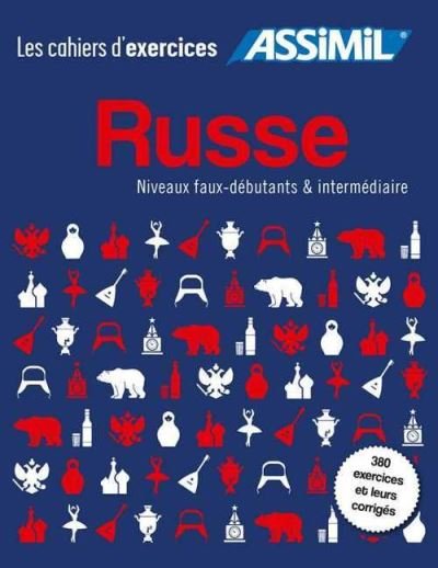 Cover for Victoria Melnikova-Suchet · Coffret Cahiers d'exercices RUSSE: faux debutants + intermediaire (Paperback Book) (2020)