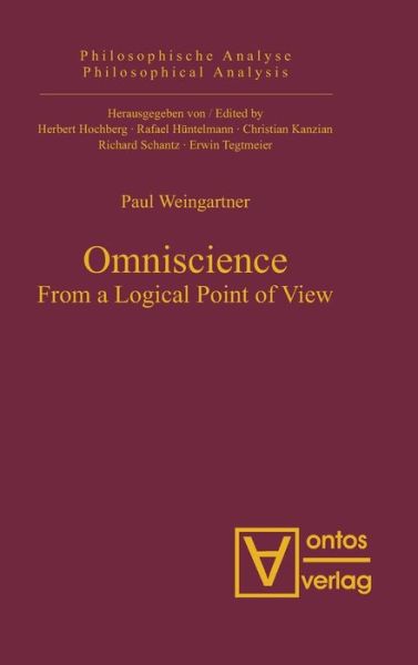 Cover for P. Weingartner · Omniscience (Book) (2008)