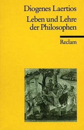 Cover for Diogenes Laertios · Reclam UB 09669 Diogenes.Leben u.Lehre (Book)