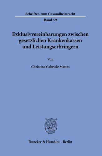 Cover for Mattes · Exklusivvereinbarungen zwischen (Book) (2020)