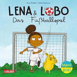 Cover for Anna Robbel · Maxi Pixi 450: Lena und Lobo: Das Fußballspiel (Book) (2024)