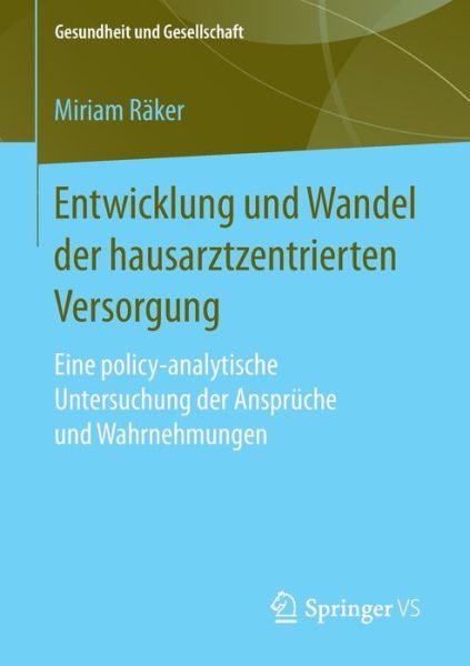 Cover for Räker · Entwicklung und Wandel der hausar (Book) (2017)