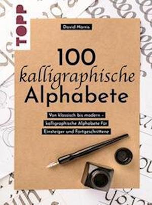 Cover for David Harris · 100 kalligraphische Alphabete (Bok) (2023)