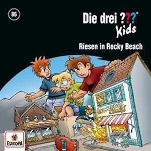 Cover for CD Die drei ??? Kids 86: Riesen in Rocky Beach (CD)