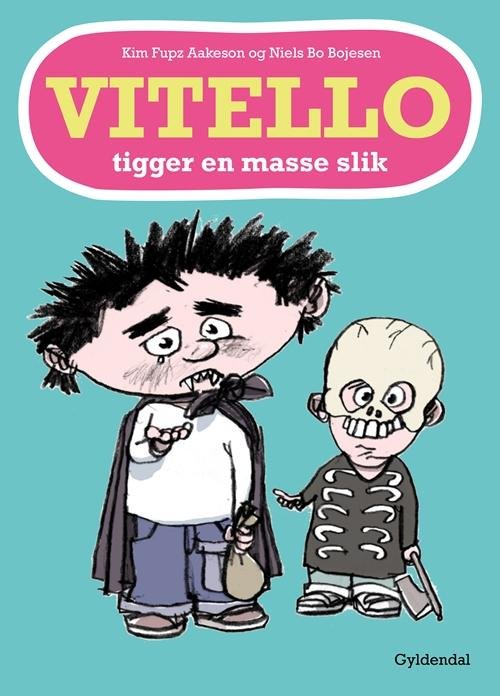 Cover for Kim Fupz Aakeson; Niels Bo Bojesen · Vitello: Vitello tigger en masse slik (Indbundet Bog) [1. udgave] [Indbundet] (2014)