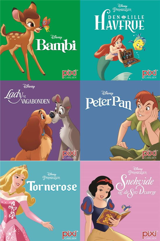 PIXI: Pixi®-serie 134: Disney-klassikere #1 (kolli 48) - Disney; Disney Pixar - Bøger - CARLSEN - 9788711900697 - 28. marts 2019