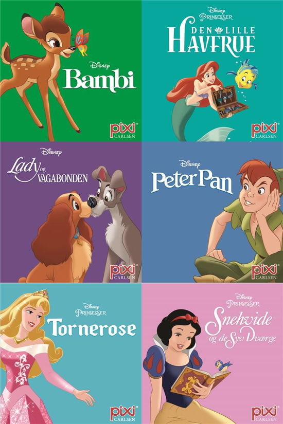 PIXI: Pixi®-serie 134: Disney-klassikere #1 (kolli 48) - Disney; Disney Pixar - Bøker - CARLSEN - 9788711900697 - 28. mars 2019