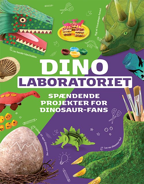 Cover for Dinolaboratoriet (Indbundet Bog) [1. udgave] (2023)