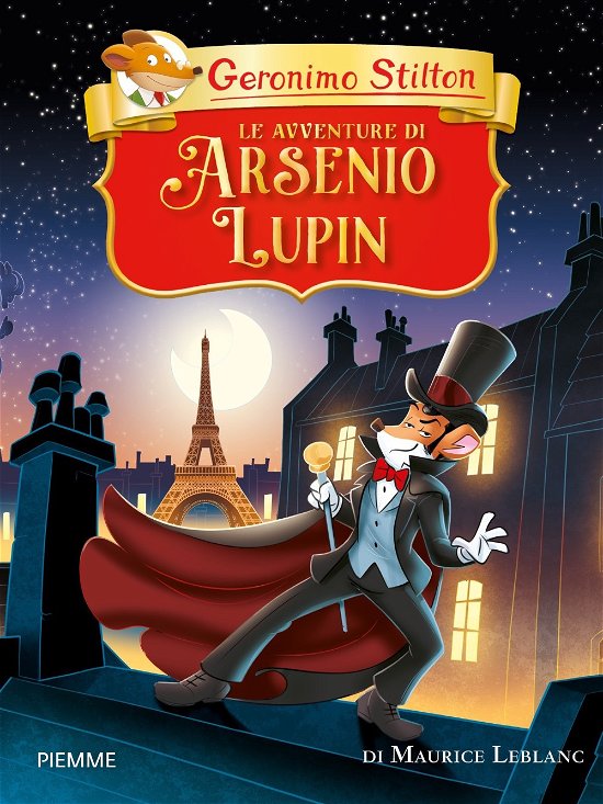 Cover for Geronimo Stilton · Le Avventure Di Arsenio Lupin Di Maurice Leblanc (CD)