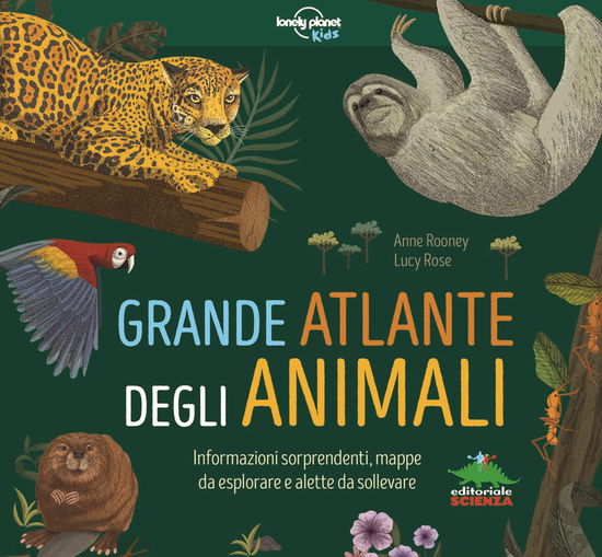 Grande Atlante Degli Animali. Informazioni Sorprendenti, Mappe Da Esplorare E Alette Da Sollevare - Anne Rooney - Livros -  - 9788893930697 - 