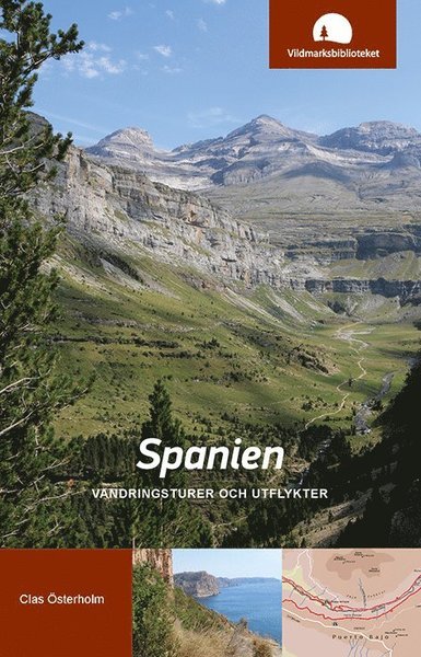 Cover for Clas Österholm · Spanien : vandringsturer och utflykter (Book) (2021)
