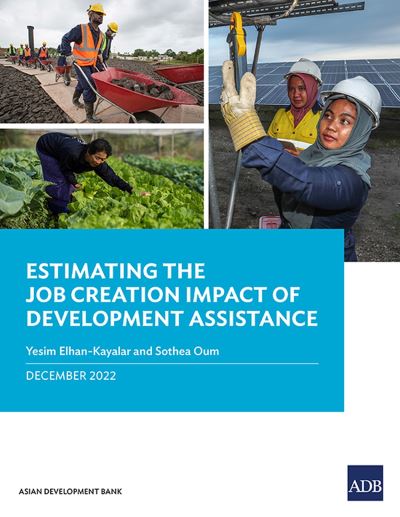 Cover for Yesim Elhan-Kayalar · Estimating the Job Creation Impact of Development Assistance (Book) (2022)