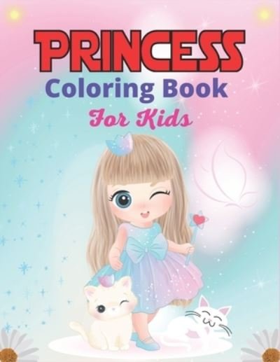 Cover for Srmndm Publications · PRINCESS Coloring Book For Kids (Paperback Bog) (2020)
