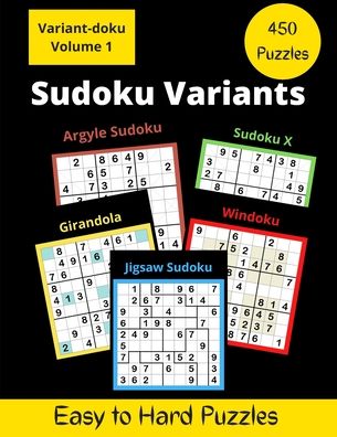 Cover for Somatomint · 450 Sudoku Variants (Paperback Book) (2020)