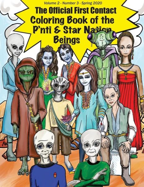 Jeff Demmers · The Official First Contact Coloring Book of the P'nti & Star Nation Beings (Paperback Book) (2020)