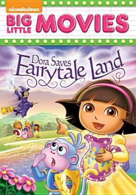 Cover for Dora the Explorer: Dora Saves Fairytale Land (DVD) (2015)