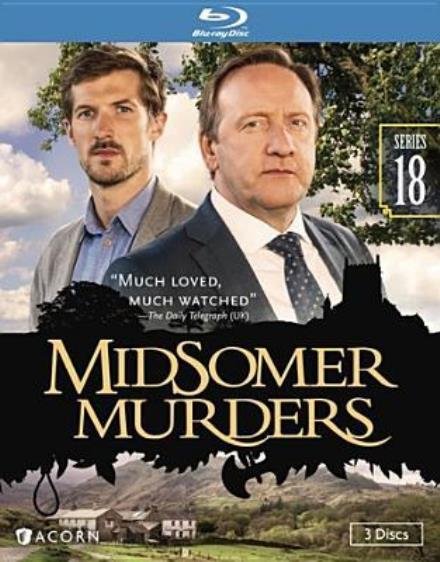 Cover for Midsomer Murders: Series 18 (Blu-ray) (2016)