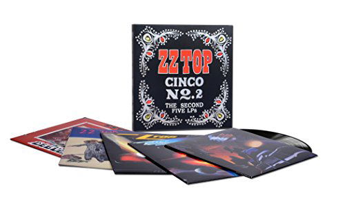 Cover for Zz Top · Cinco No. 2: the Second Five Lps (5lp 180 Gram Vi (LP) [Standard edition] [Box set] (2018)