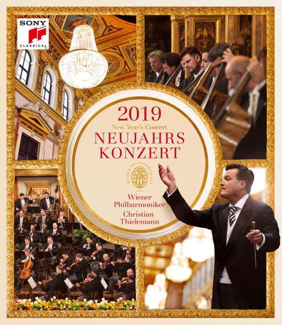 Cover for Thielemann, Christian &amp; Wiener Philharmoniker · New Year's Concert 2019 (Blu-Ray) [Blu-ray edition] (2019)