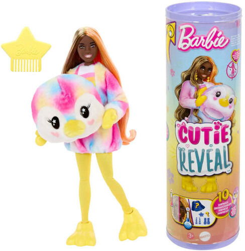 Cover for Barbie Cutie Reveal · Barbie Cutie Reveal Color Wow Barbie Penguin (MERCH) (2024)