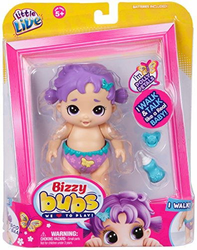 Cover for Character · Little Live Bizzy Bubs - Walking Baby Polly Petals (Toys)