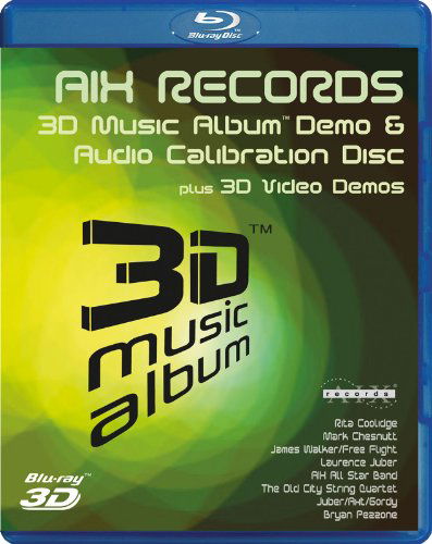 Cover for 3D Music Album / Various (Blu-ray) (2012)