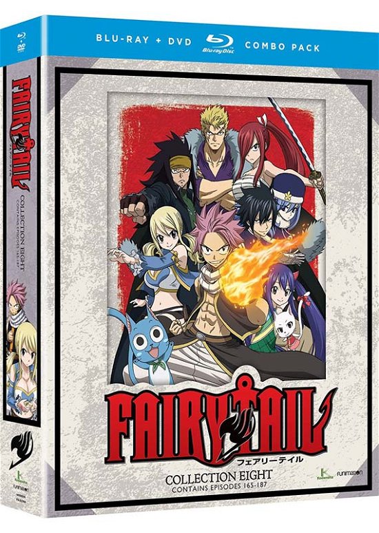 Cover for Blu-ray · Fairy Tail: Collection 08 (Blu-ray) (2017)