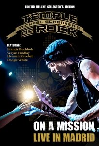Cover for Michael -Temple Of Rock- Schenker · On A Mission - Live In Madrid (CD) [Limited edition] (2016)