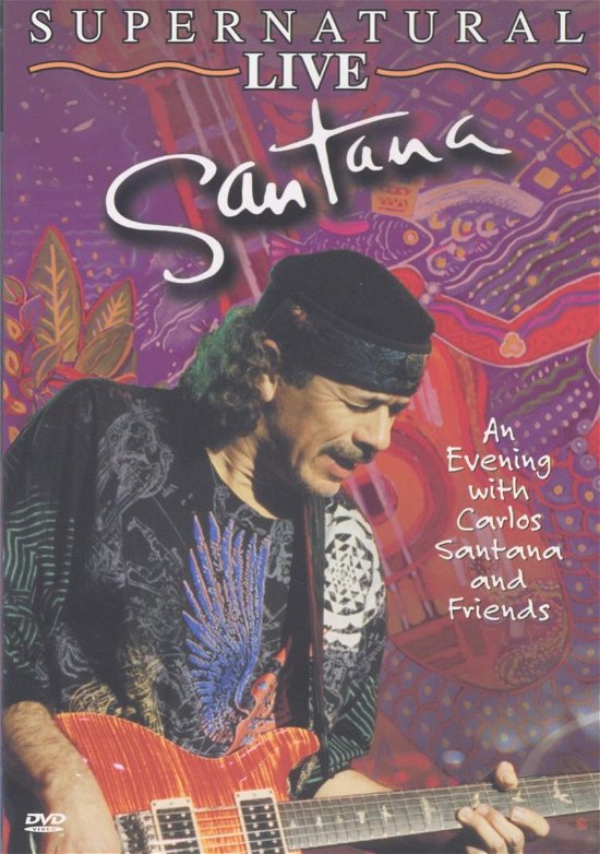 Cover for Santana · Supernatural Live (DVD) (2003)