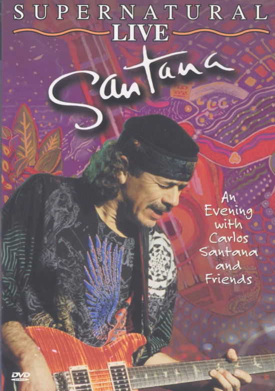 Cover for Carlos Santana · Supernatural Live (DVD) (2003)