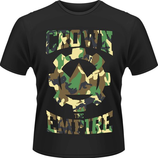 Cover for Crown the Empire · Run and Hide (T-shirt) [size S] [Black edition] (2014)