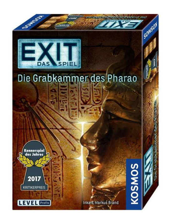 Cover for Kosmos EXIT - Das Spiel / Die Grabkammer des Phara · Die Grabkammer des Pharao (Spiel) (Book) (2018)