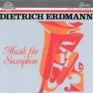 Cover for Erdmann / Pomorska / Thuringen Philharmonic · Music for Saxophone (CD) (1996)