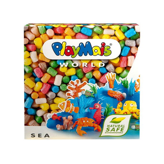 PlayMais World Sea Modelling Clay - Playmais - Merchandise -  - 4041077000698 - 