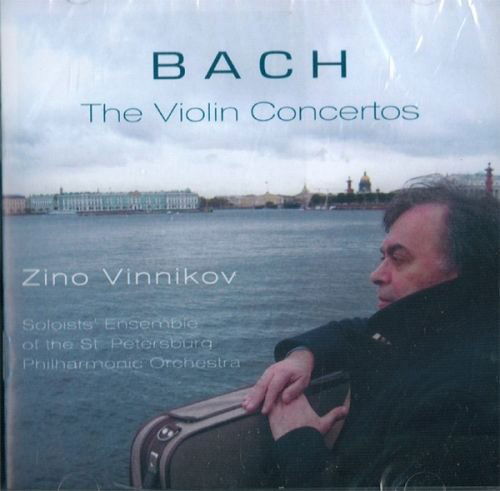 Cover for Bach · The Violin Concertos-Zino Vinnokov (CD) (2002)