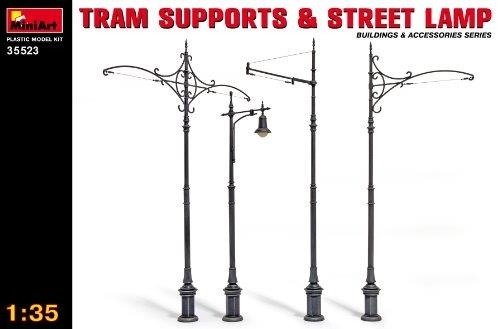 Cover for MiniArt · 1/35 Tram Supports And Street Lamps (Toys)