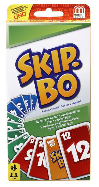 Skip-Bo -  - Brettspill - Mattel - 5011363523698 - 17. mai 2020