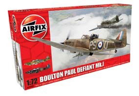 Cover for Airfix · Airfix - A02069 - Boulton Paul Defiant Mk-1 - Modellflugzeug (HOBBY) (Toys)