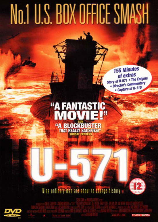 Cover for U · U-571 (DVD) (2001)