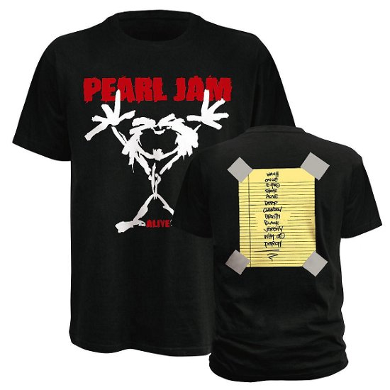 stickman Ts - Pearl Jam - Merchandise - BRAVADO - 5023209158698 - March 23, 2009