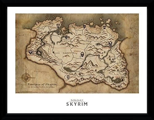 Fp Skyrim Map - Gb Eye Limited - Annen -  - 5028486389698 - 