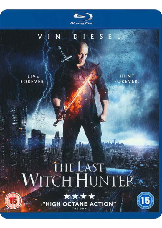 Cover for Last Witch Hunter BD · The Last Witch Hunter (Blu-Ray) (2016)