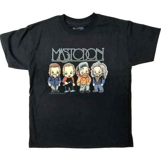 Cover for Mastodon · Mastodon Kids T-Shirt: Band Character (Black) (5-6 Years) (T-shirt) [size 5-6yrs] [Black - Kids edition] (2021)