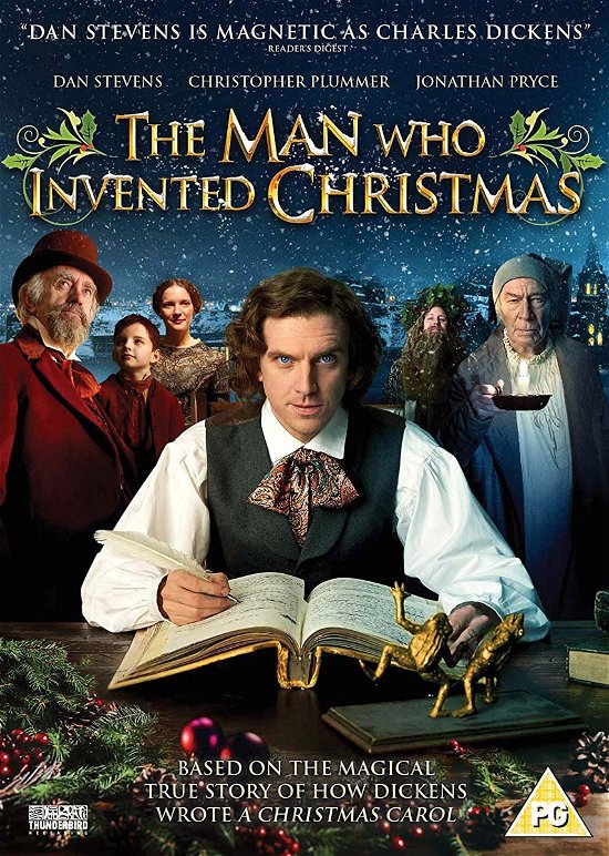 Cover for The Man Who Invented Christmas (DVD) (2018)
